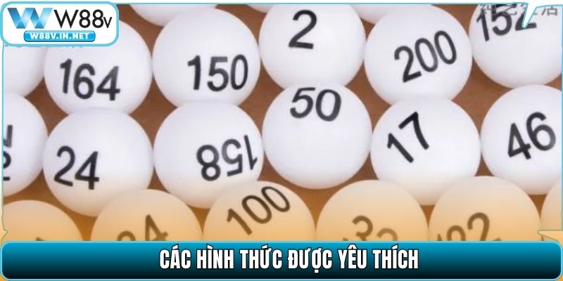 Các hình thức được yêu thích