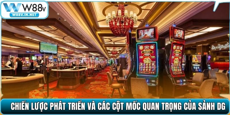 Chiến lược phát triển và các cột mốc quan trọng của sảnh DG