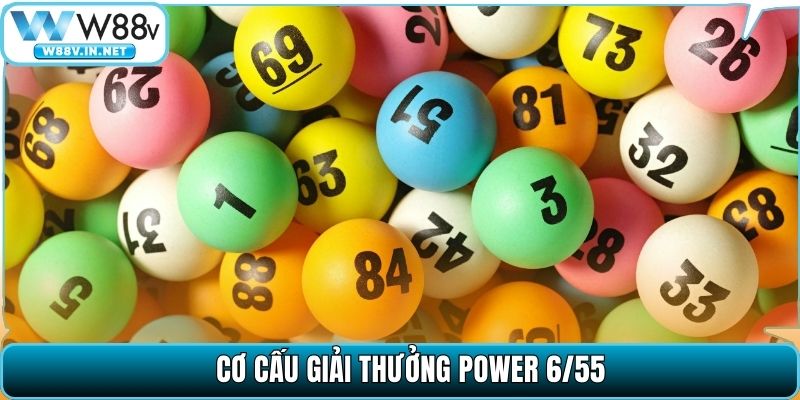 Cơ cấu giải thưởng Power 6/55
