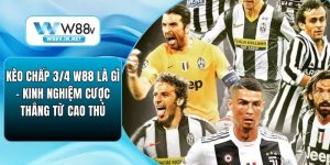 Kèo Chấp 3/4 W88 Là Gì - Kinh Nghiệm Cược Thắng Từ Cao Thủ