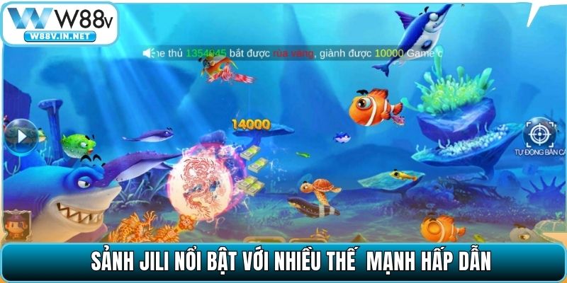 Sảnh Jili nổi bật với nhiều thế mạnh hấp dẫn